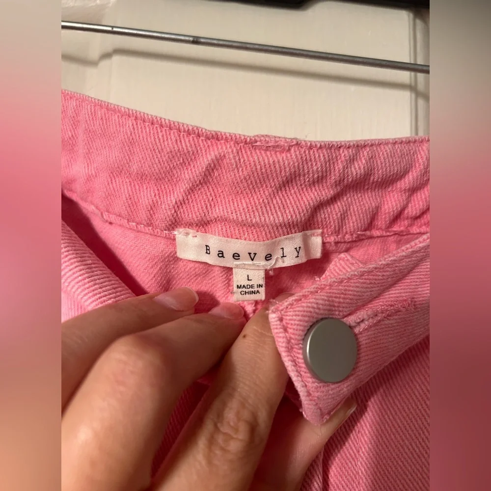 Baevely Pink Cargo Pants from Vici in Size Large - Picture 3 of 7